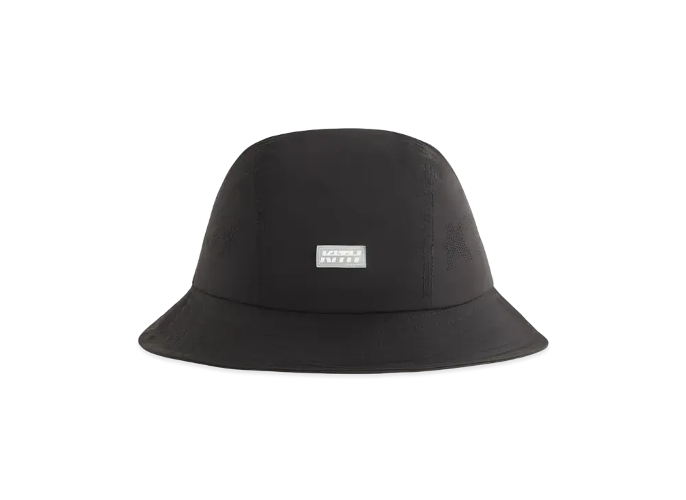 Kith Wrinkle Nylon Camper Bucket Hat "Black"