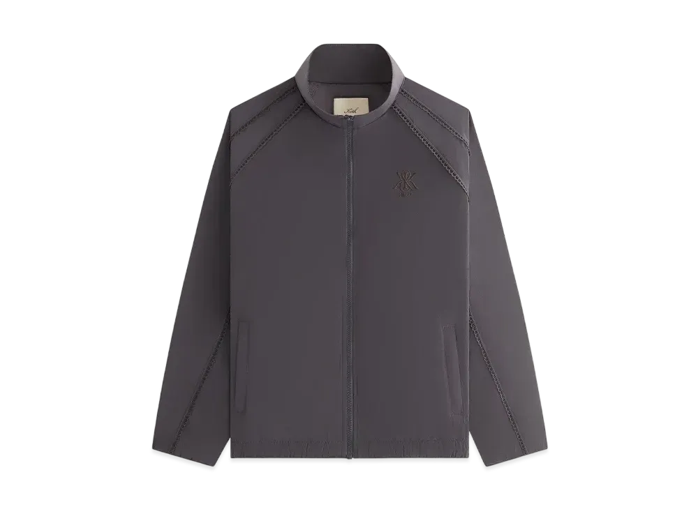 Kith Women's Azariah Seamed Track Jacket "Phantom Grey"