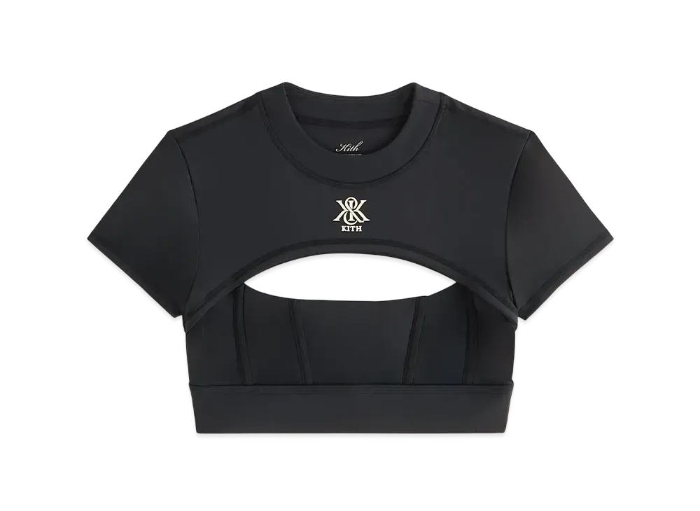 Kith Women's Kit Active Bra Top "Black"