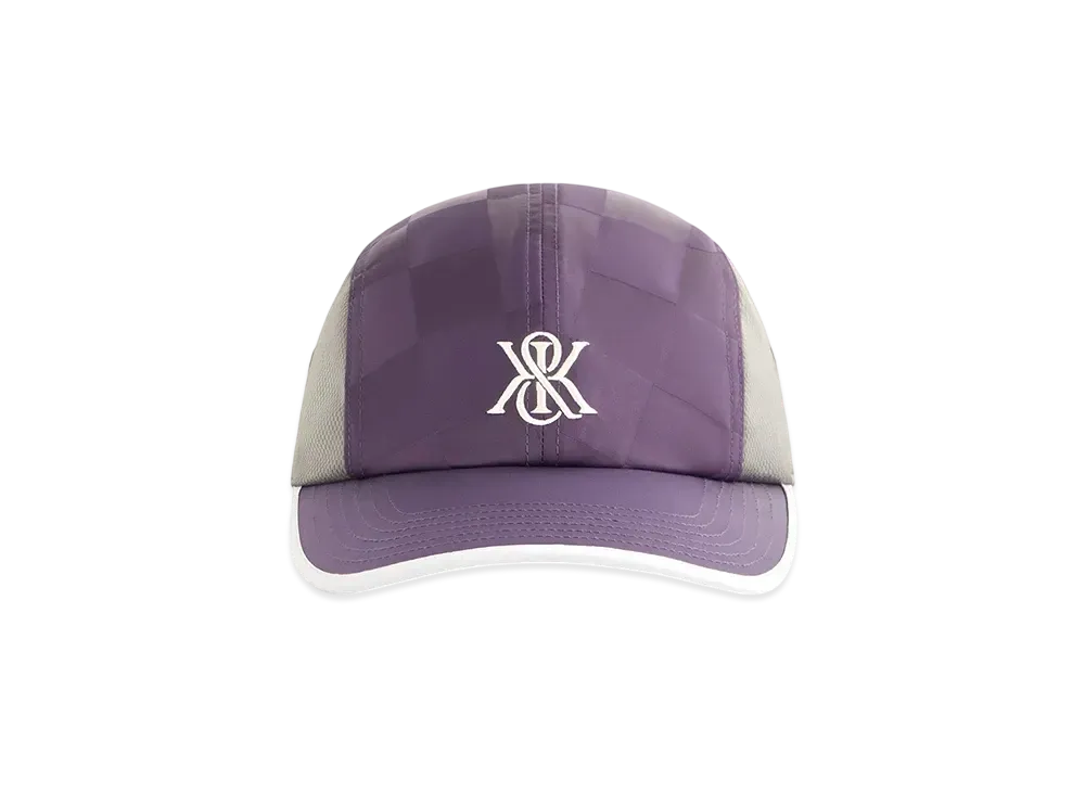 Kith Women's Checkered Satin Camper Cap "Nightshade"