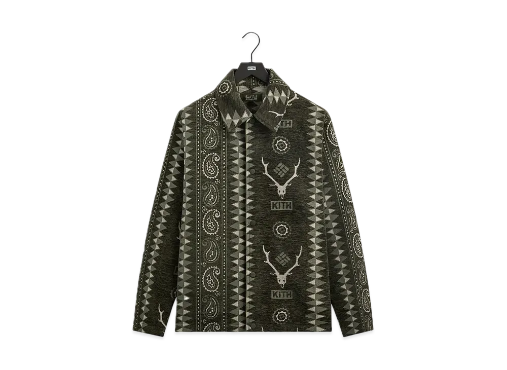 Kith x South2 West8 for Columbia Tapestry Coaches Jacket "Kalamon"