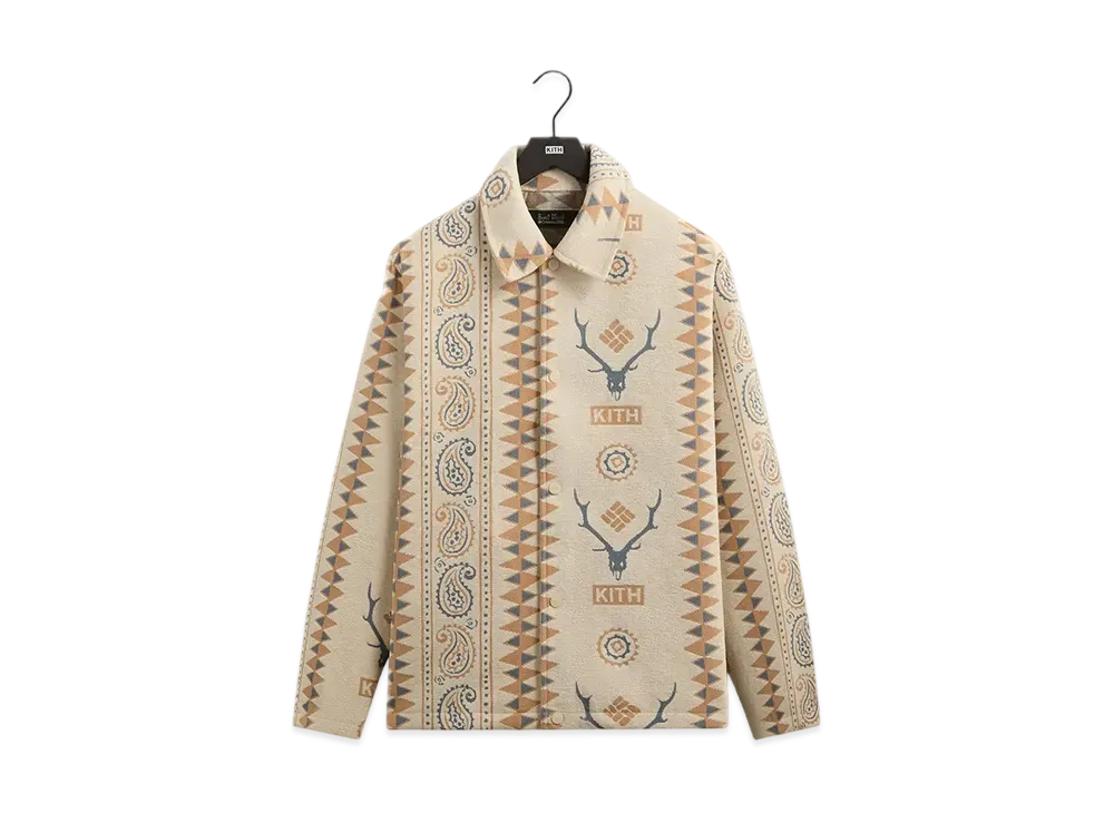 Kith x South2 West8 for Columbia Tapestry Coaches Jacket "Waffle"