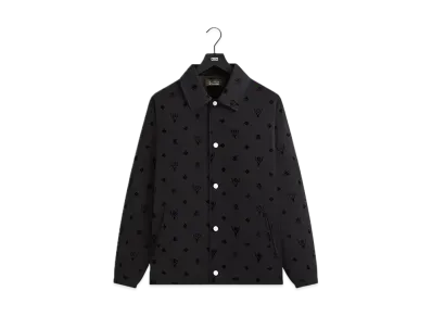 Kith x South2 West8 for Columbia Flocked Monogram Coaches Jacket "Black"