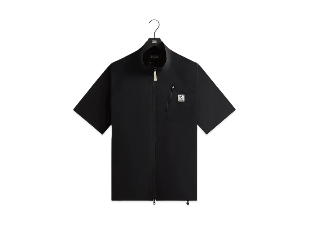 Kith x South2 West8 for Columbia S.L. Zipped Trail Short Sleeve Shirt "Black"