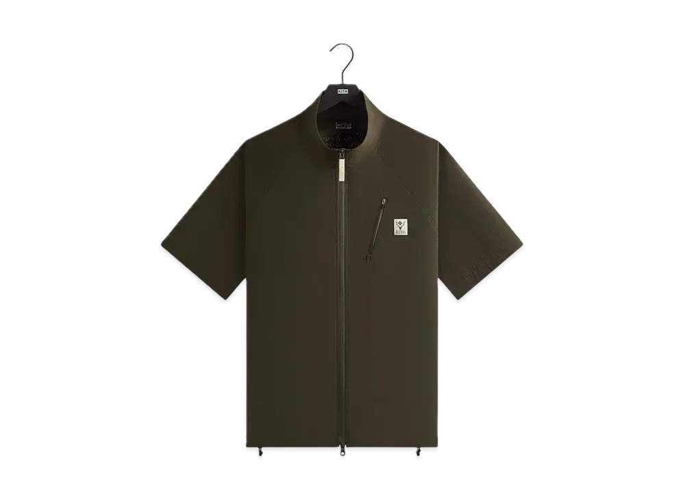 Kith x South2 West8 for Columbia S.L. Zipped Trail Short Sleeve Shirt "Kalamon"