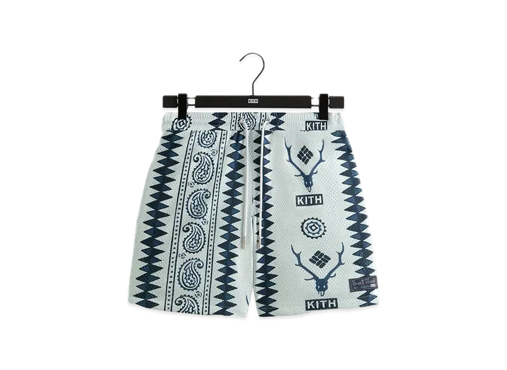 Kith x South2 West8 for Columbia Curtis Mesh Short "Light Indigo"