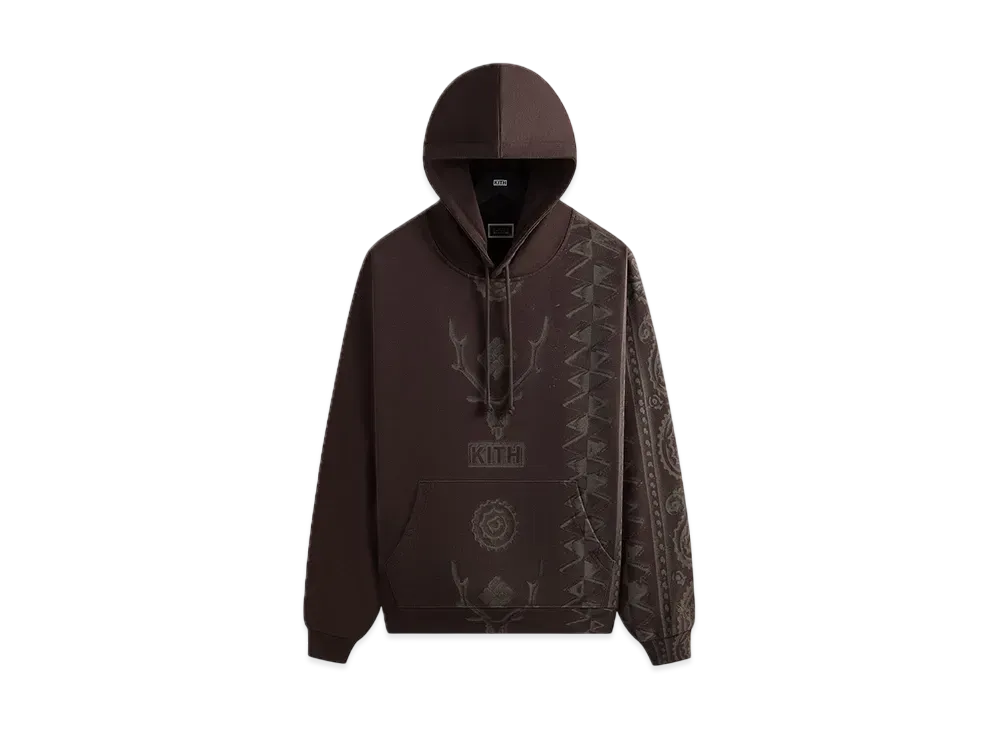 Kith x South2 West8 for Columbia Paisley Nelson Hoodie "Kindling"