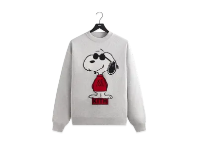 Kith x Peanuts Joe Cool Crewneck Sweater "LightHeatherGrey"