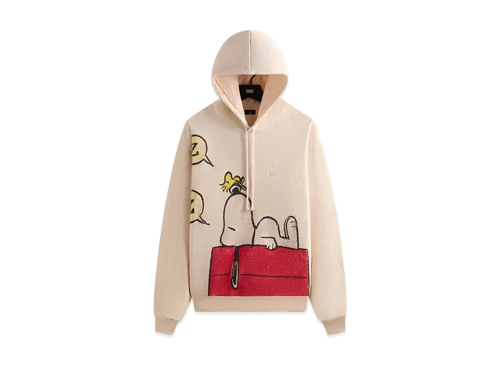 Kith x Peanuts Sleeping Doghouse Comic Nelson Hoodie 