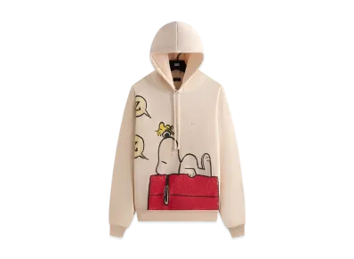 Kith x Peanuts Sleeping Doghouse Comic Nelson Hoodie "Sandrift"