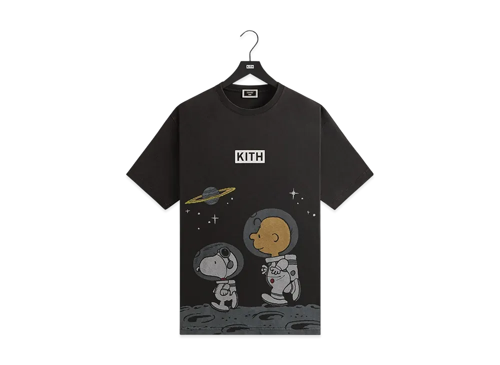 Kith x Peanuts Space Vintage Tee "Black"