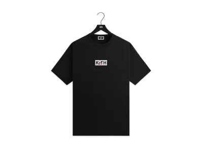 Kith x Peanuts Snoopy Classic Logo Tee "Black"