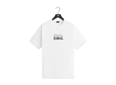 Kith x Peanuts Ocean View Classic Logo Tee "White"