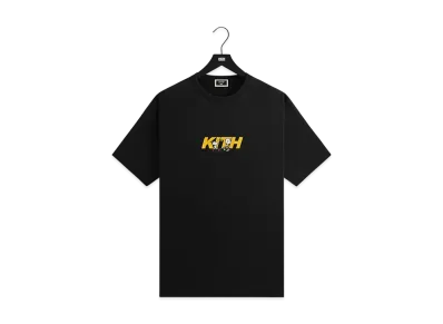 Kith x Peanuts Skateboard Fast Logo Tee "Black"