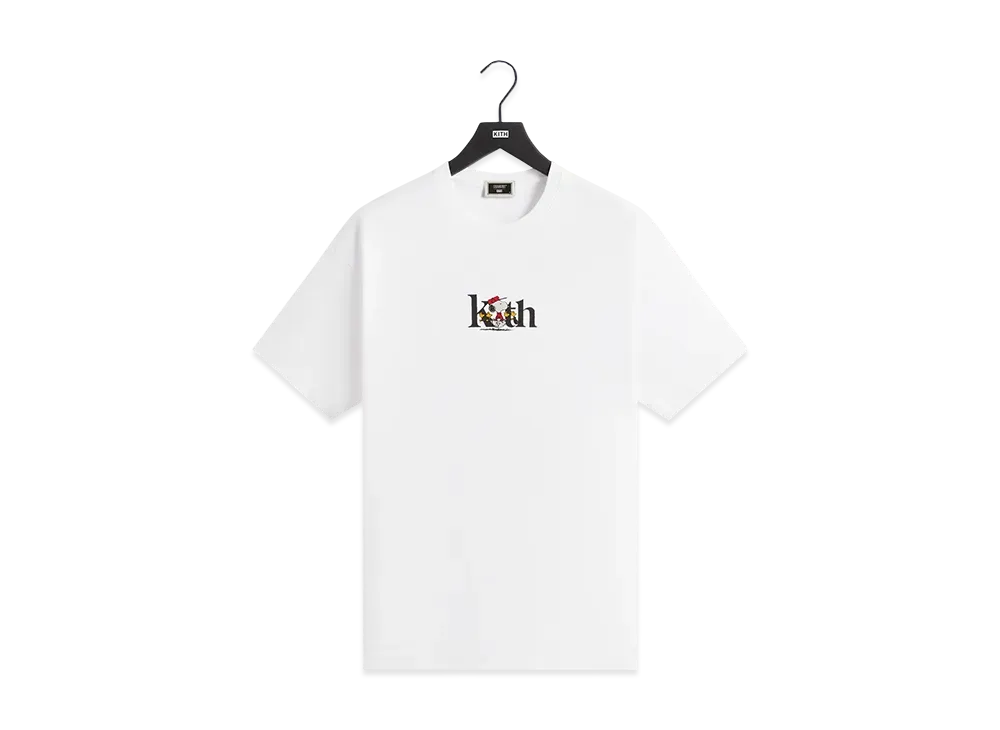 Kith for Peanuts Golf Serif Tee "White"