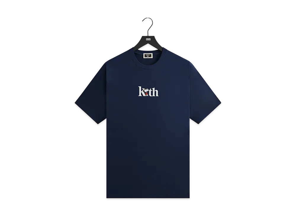 Kith x Peanuts Joe Cool Serif Tee "Nocturnal"