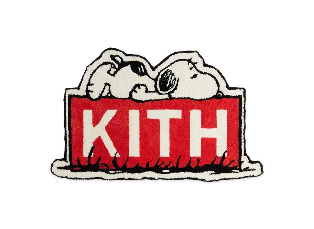 Kith for Peanuts Classic Logo Area Rug "Multi"