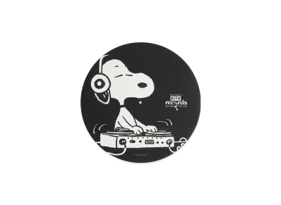 Kith x Peanuts DJ Snoopy Slip Mat "Black"