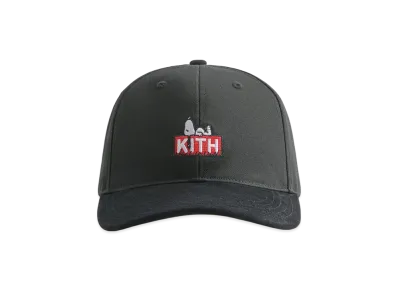 Kith x Peanuts 75 Twill Aaron Classic Cap With Suede Brim "Black"