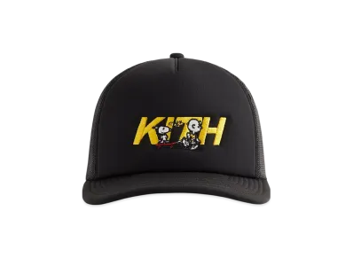 Kith x Peanuts 75 Nolan Poly Foam Trucker "Black"