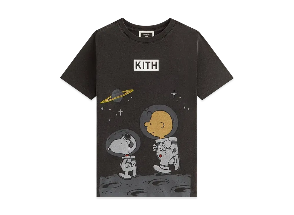 Kith Kids for Peanuts Space Vintage Tee "Black"