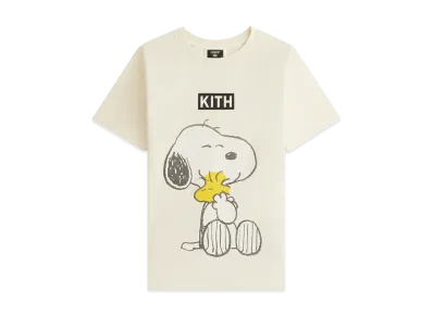 Kith Kids for Peanuts Hug Vintage Tee "Sandrift"