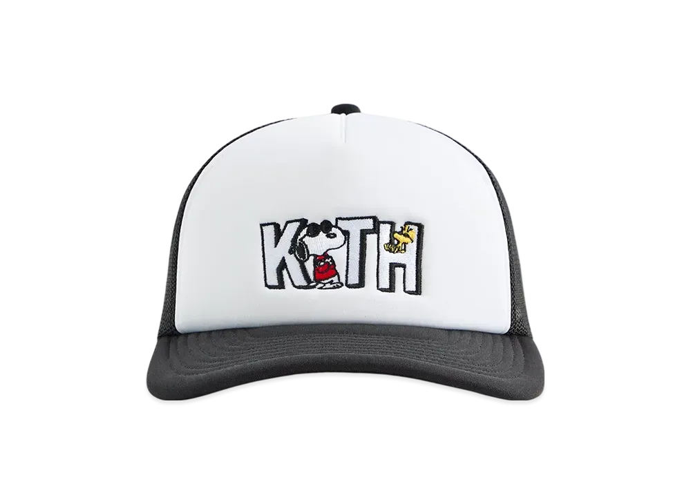 Kith Kids for Peanuts 75 Nolan Poly Foam Trucker "White"