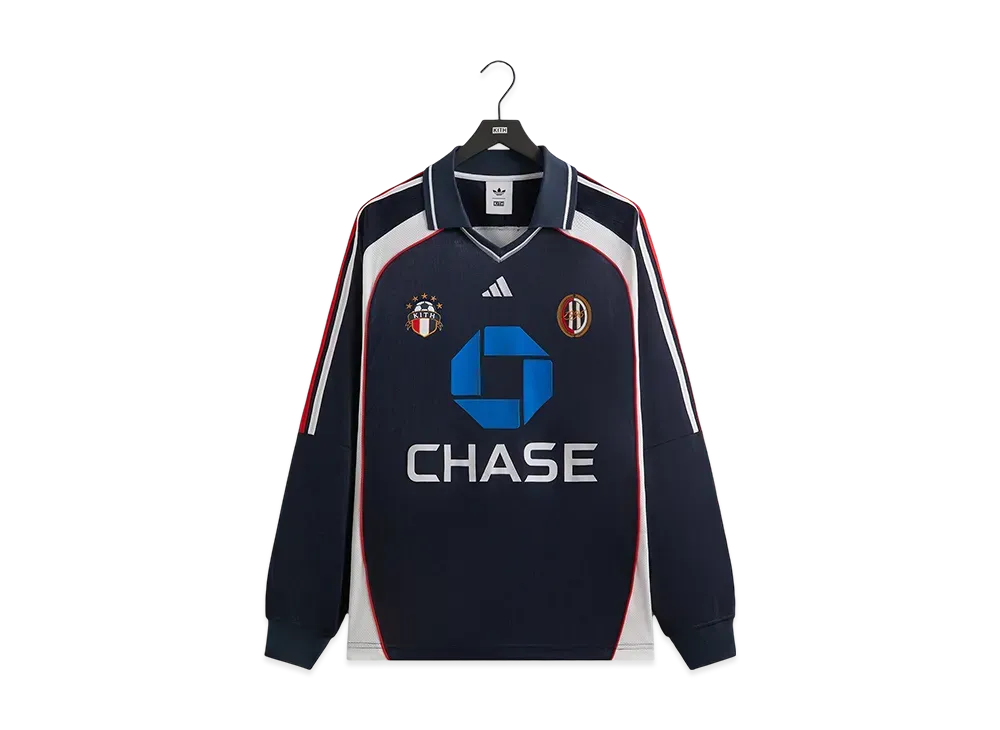 Kith x adidas Football Chase Long Sleeve Jersey "LegendInk"