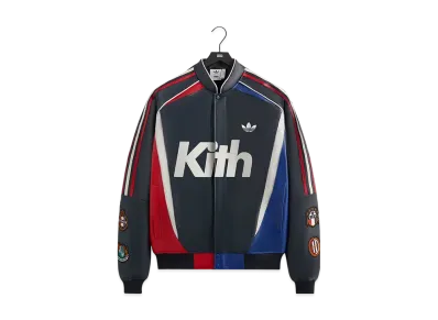 Kith x adidas Football Bomber Jacket "LegendInk"