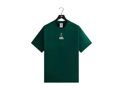 Kith x adidas Football Short Sleeve Tee "Green"