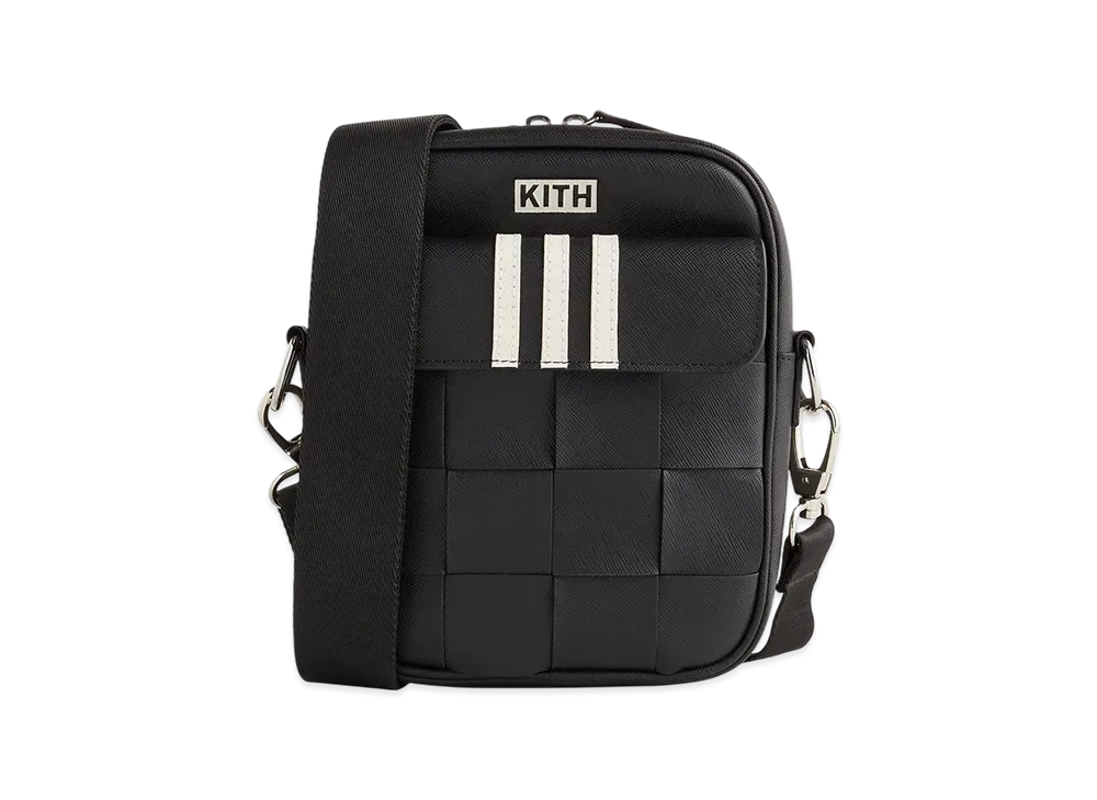 Kith x adidas Football Leather Crossbody "Black"