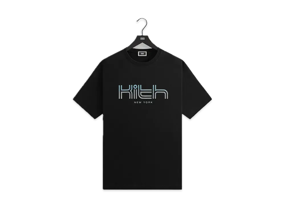 Kith x New York Techno Logo Tee "Black"