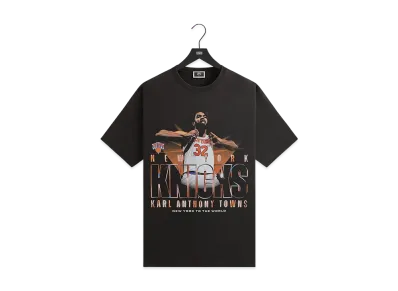 Kith x the New York Knicks Karl-Anthony Towns Vintage Tee "Black"