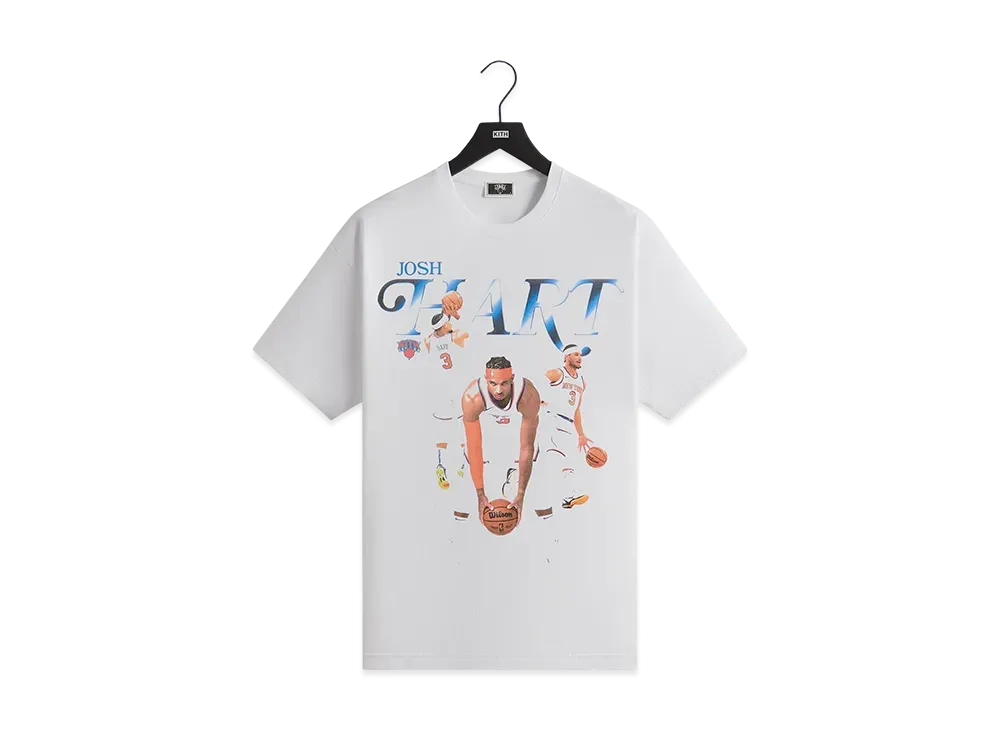 Kith for the New York Knicks Josh Hart Legend Vintage Tee "White"