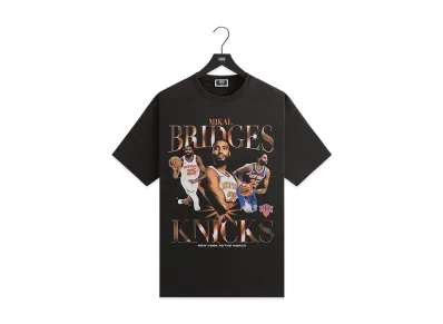 Kith x the New York Knicks Mikal Bridges Vintage Tee "Black"