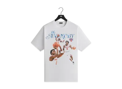 Kith x the New York Knicks OG Anunoby Legend Vintage Tee "White"