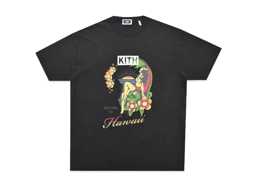 キス ハワイ スーベニア ヴィンテージ Tシャツ "ブラック"