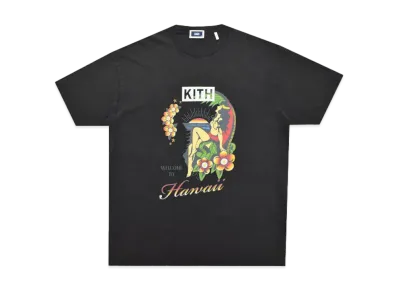 Kith Hawaii Souvenir Vintage Tee "Black"