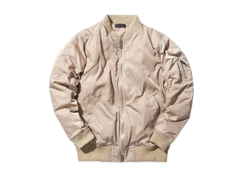 Kith Classics Astro Bomber Coffee Ma-1 "Sand"