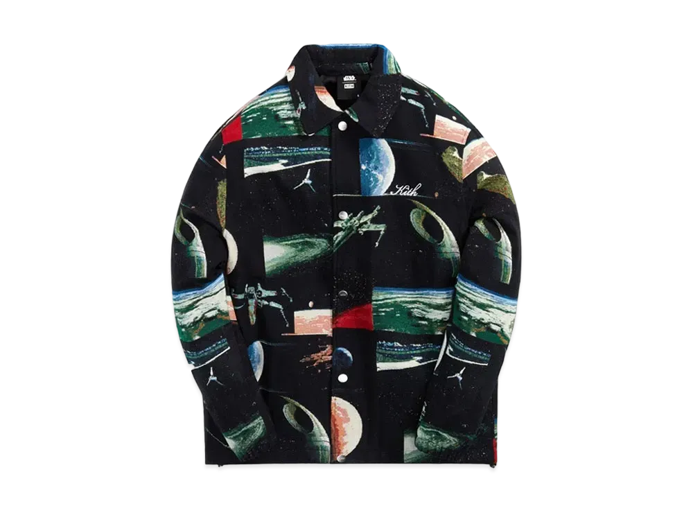 Kith Patchwork Brixton Puffed Shirt Jacket 