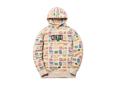 Kith Pullover Hoodie Tarts Circle "Cream"