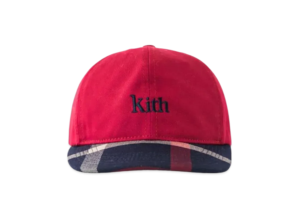 Kith Creset Flat Cap "Red"