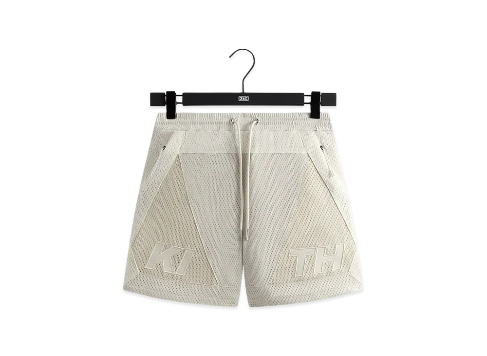 Kith Mesh Turbo Short "White"