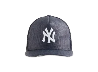 Kith x New Era For The New York Yankees Raffia 9FIFTY Snapback "Nocturnal" KHM051077-413