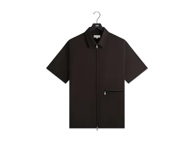 Kith &Kin Tropical Wool Davenport Shirt "Kindling"