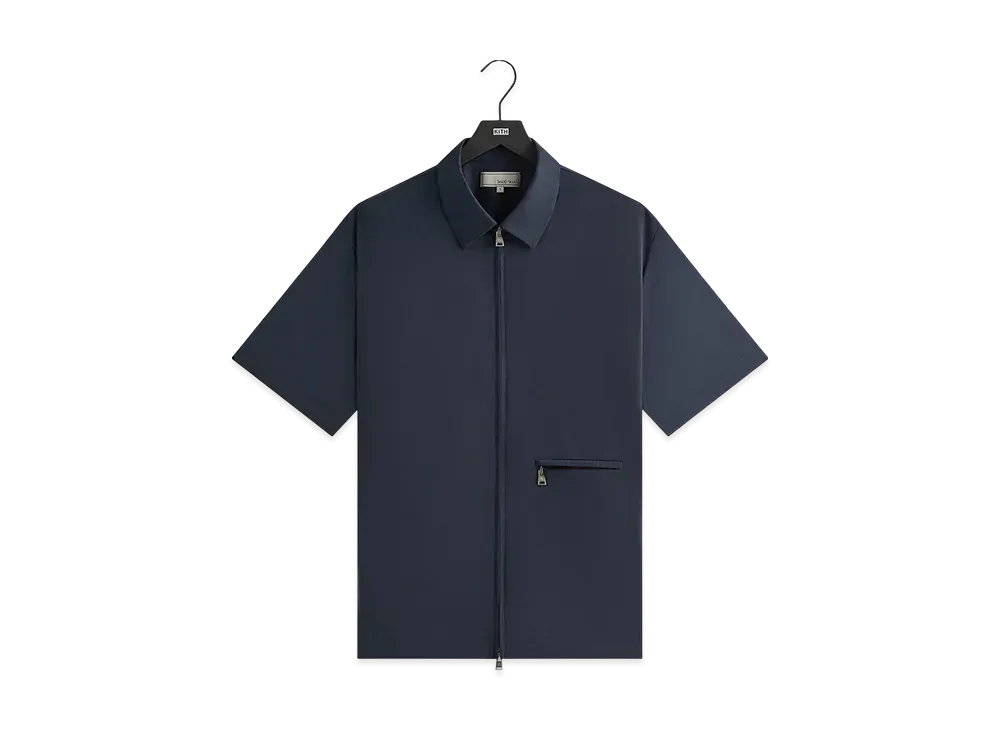 Kith &Kin Tropical Wool Davenport Shirt "Admiral"