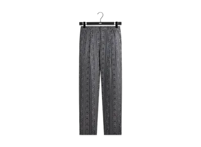 Kith &Kin Batik Stripe Pleated Ari Trouser "Nocturnal"