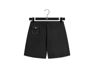 Kith &Kin Cupro Linen Kellen Short "Black"