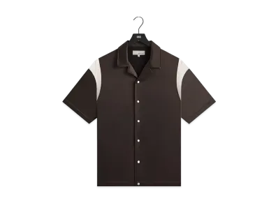 Kith &Kin Washed Satin Landon Souvenir Shirt "Kindling"