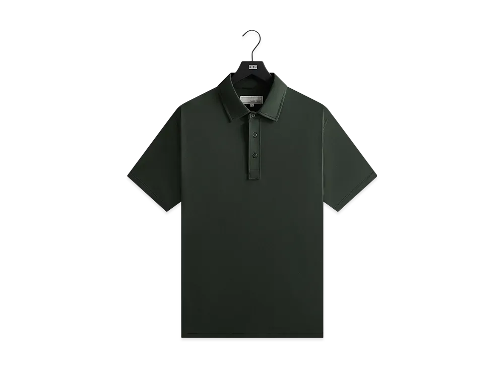 Kith &Kin Pima Jersey Short Sleeve Heathrow Polo "Taiga"